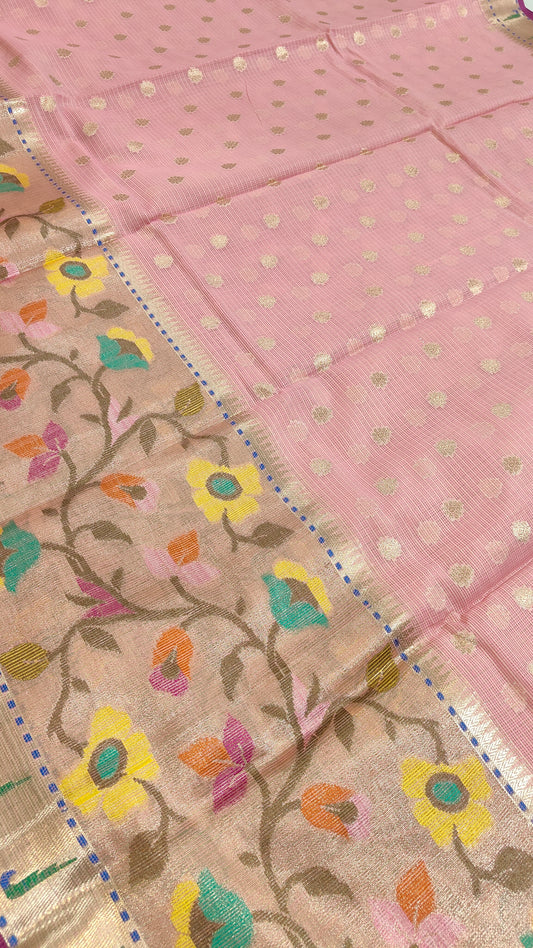 PAITHANI KOTA CHEQUE SAREES