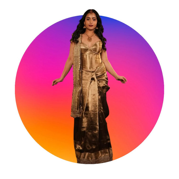 MAHARANI TISSUE KATHBAN SAREES