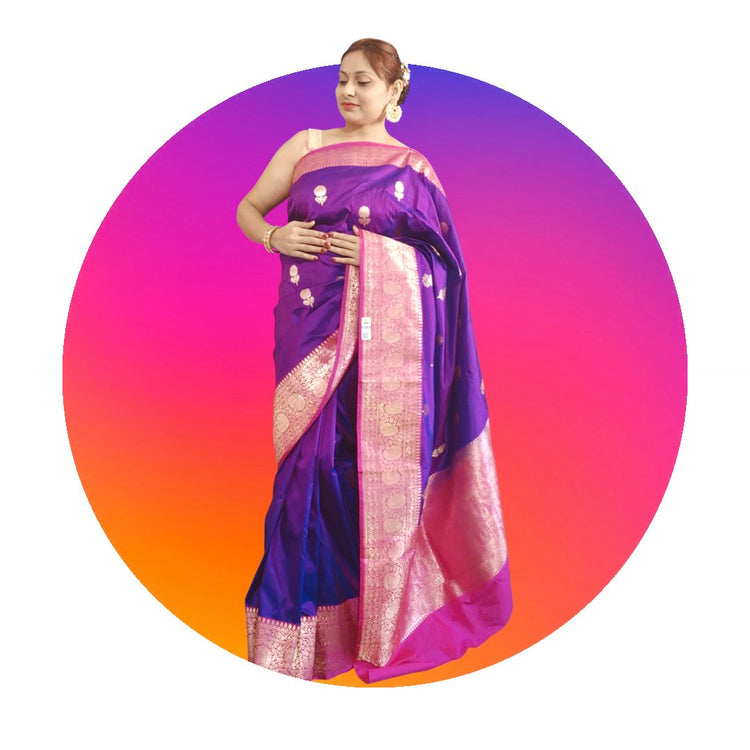 HANDLOOM PURE KATAN SILK SAREE