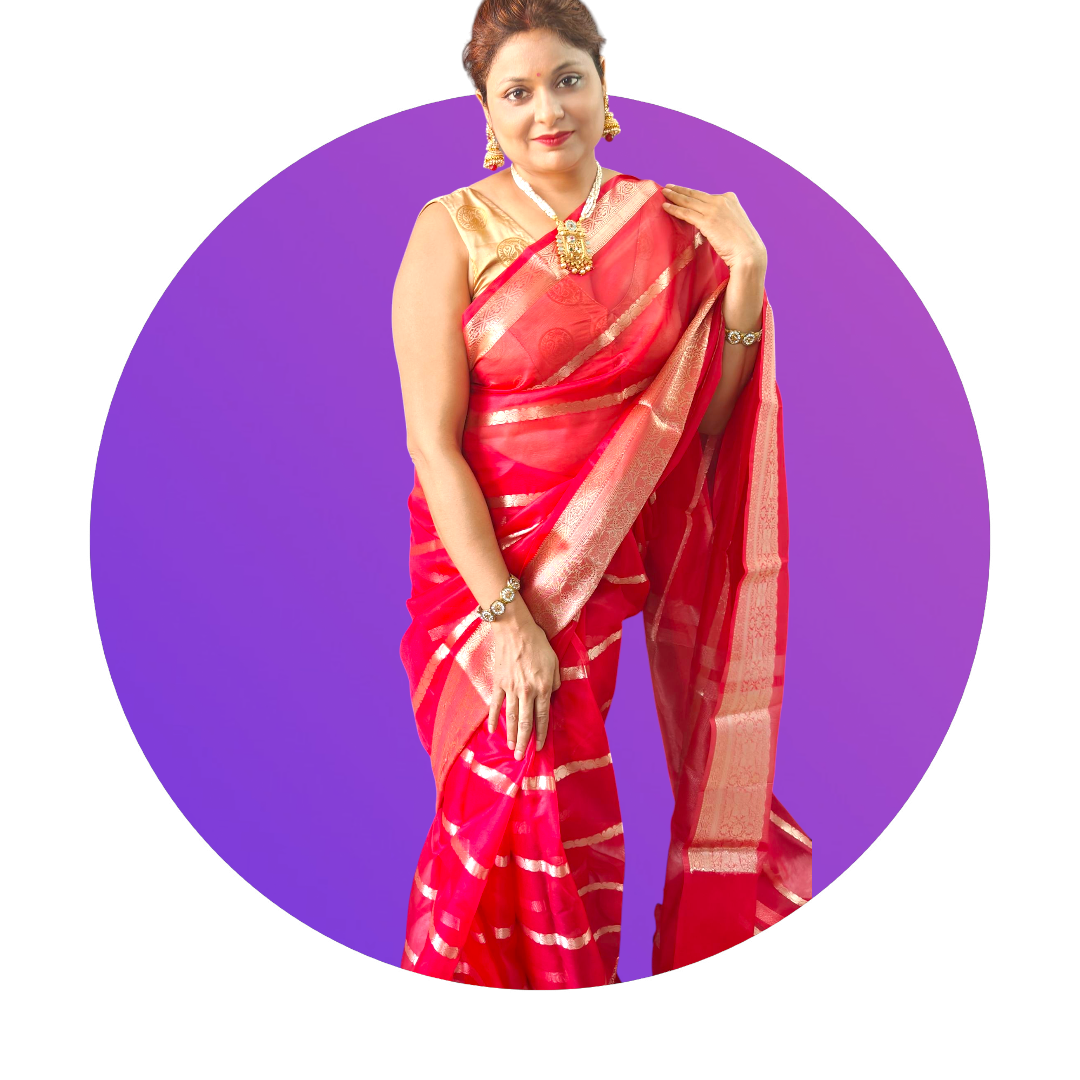 ORGANZA SAREE