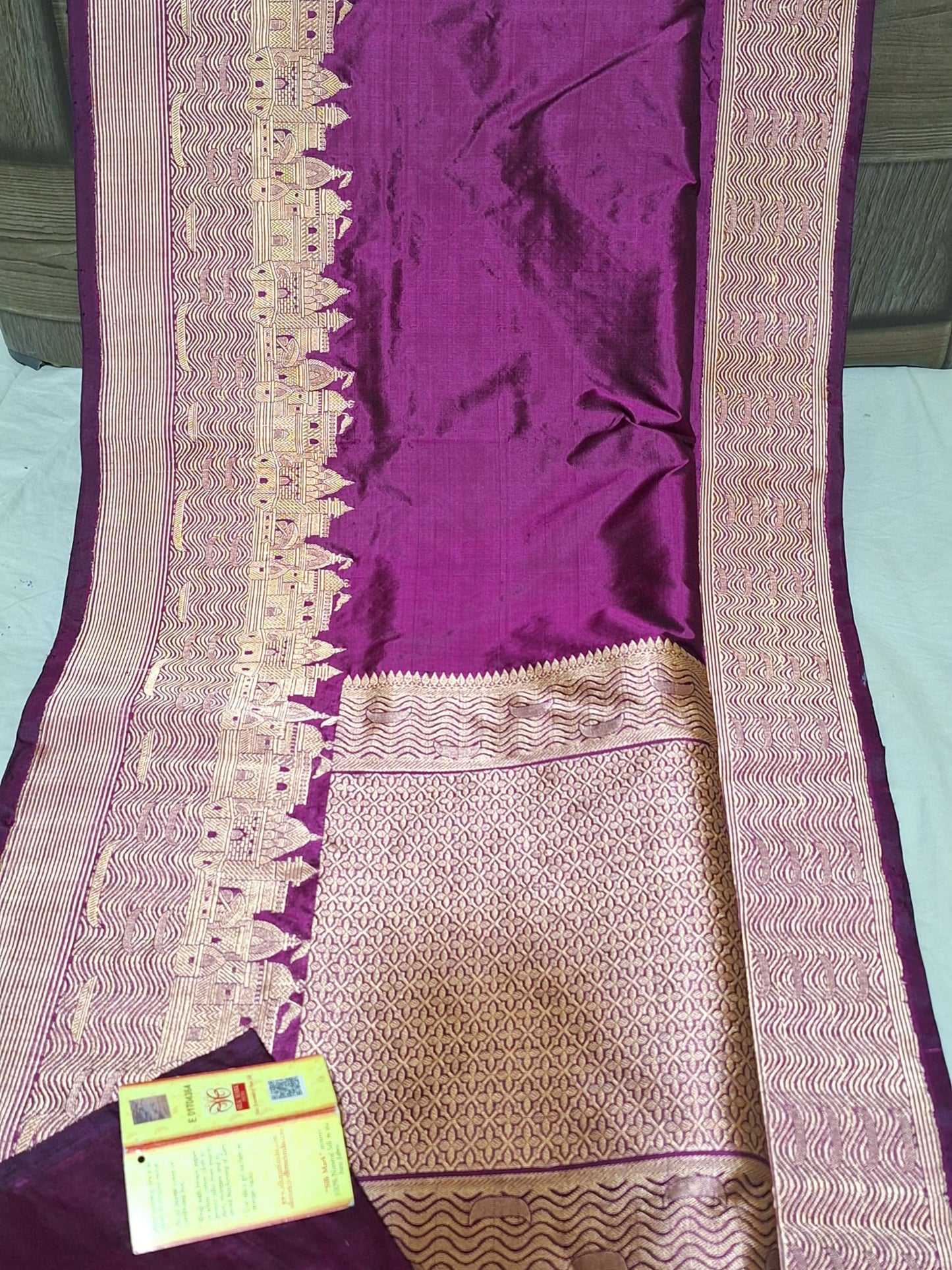 JAMUNI PURE KATAN WITH GANGA GHAT