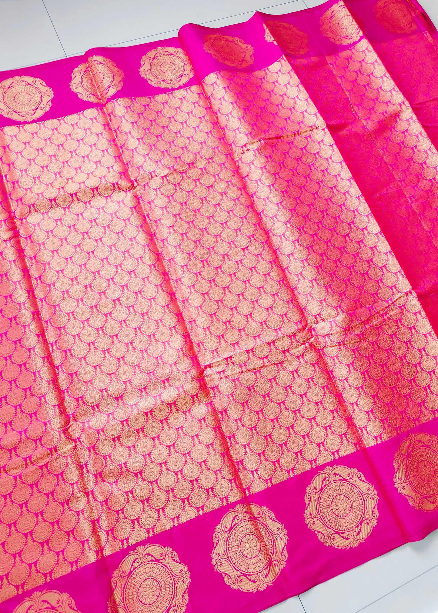 PINK SOFT PATTU SILK SAREE