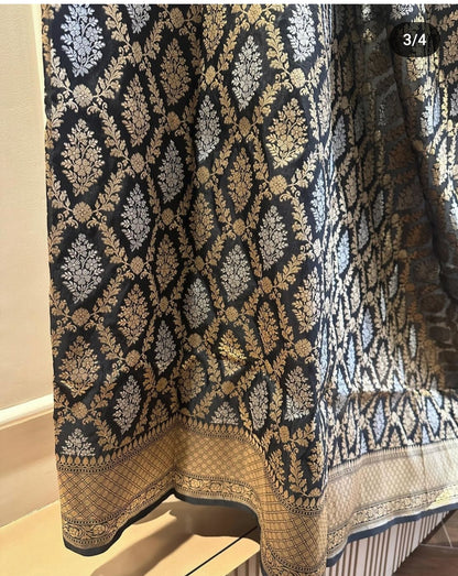 CELEBRITY INSPIRED SEMI KATAN SAREE