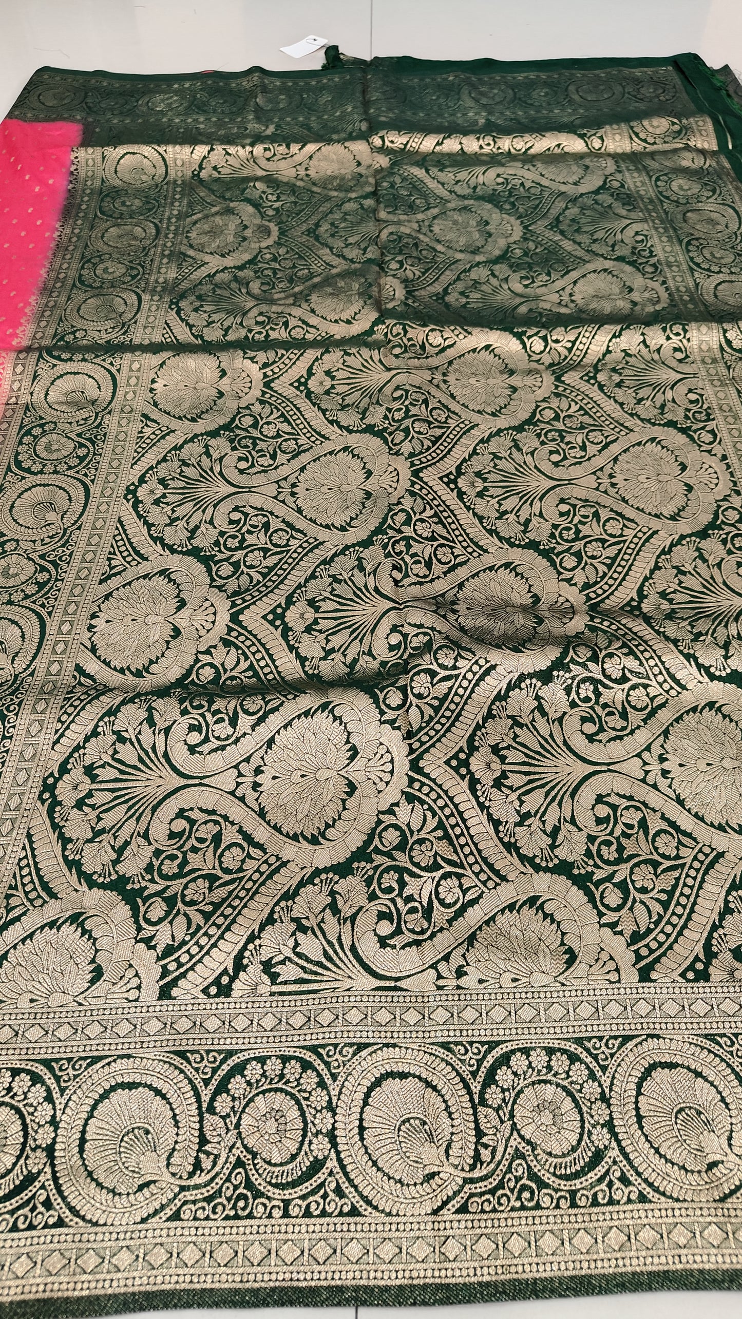 PINK MASHRU SILK SAREE