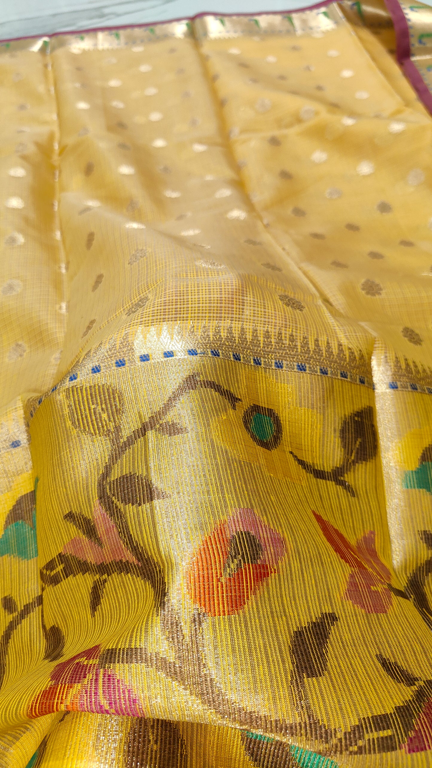 PAITHANI KOTA CHEQUE SAREES