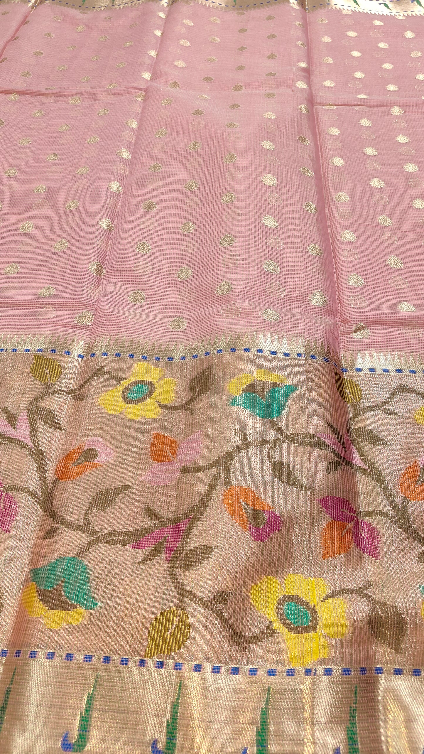 PAITHANI KOTA CHEQUE SAREES