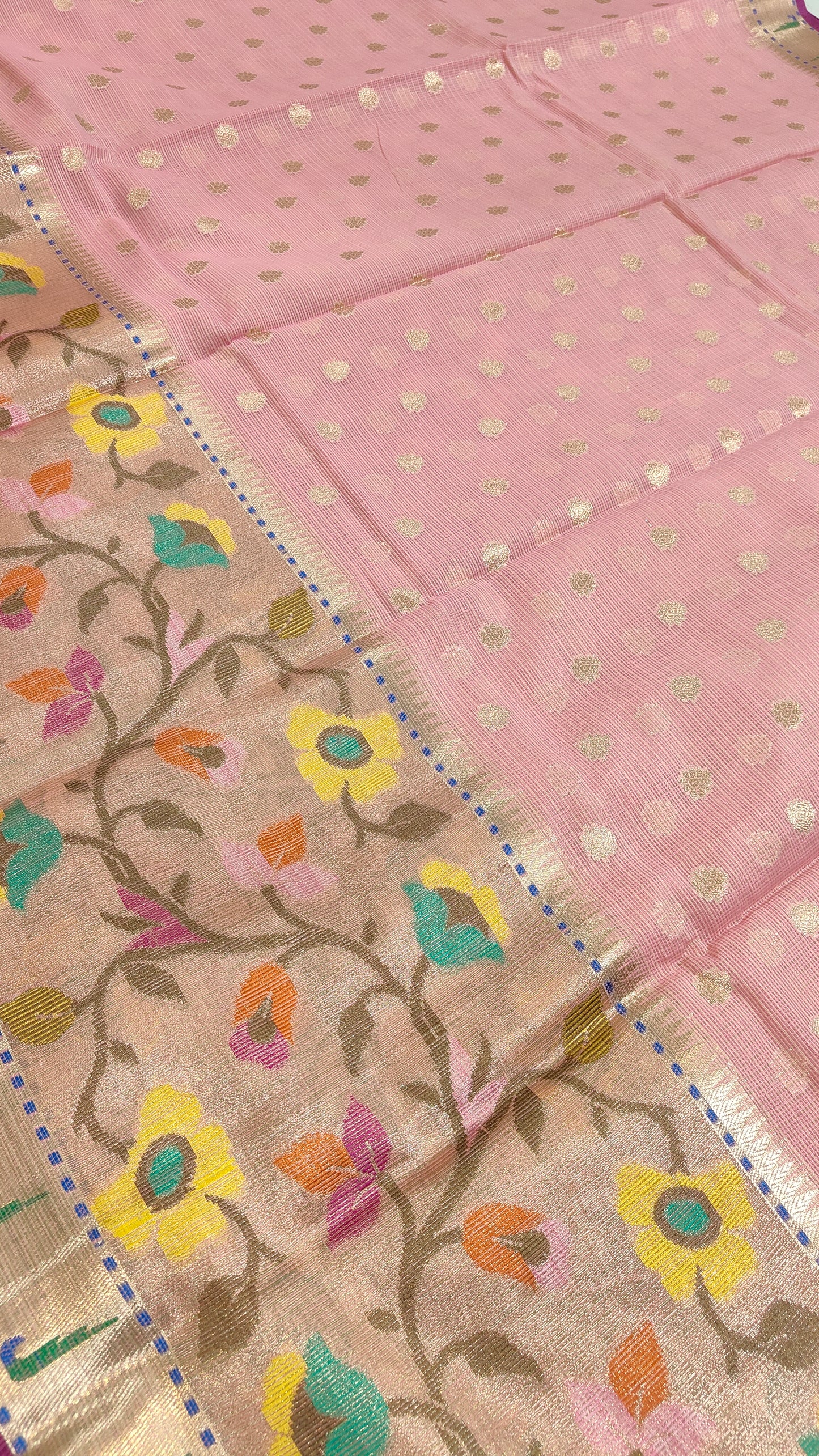 PAITHANI KOTA CHEQUE SAREES