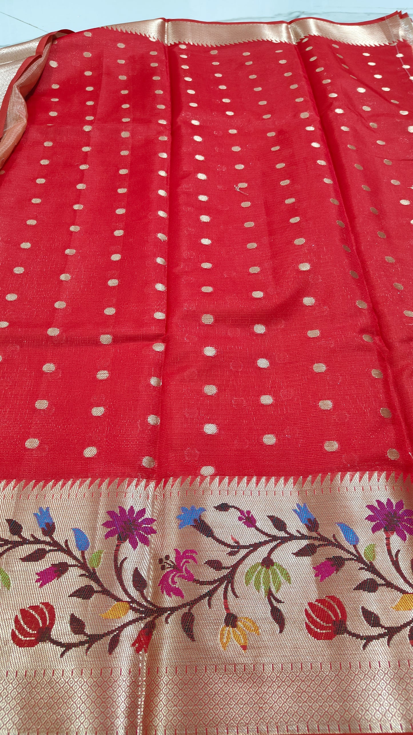PAITHANI KOTA CHEQUE SAREES