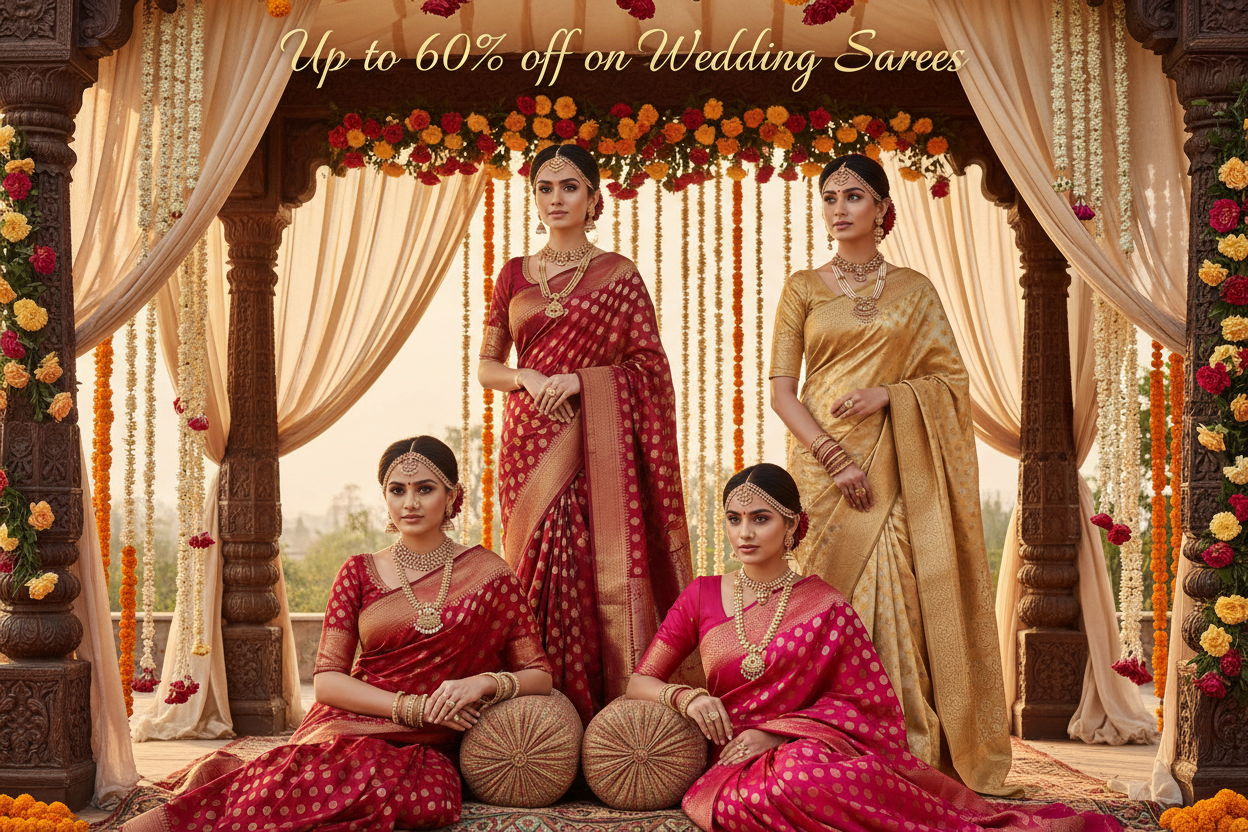 Four Brides Mandap Banner